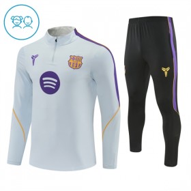Barcelona Criança Sweat de Treino Branca Zíper 2026-27