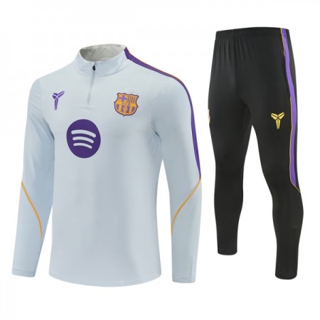 Barcelona Sweat de Treino Branca Zíper 2026-27