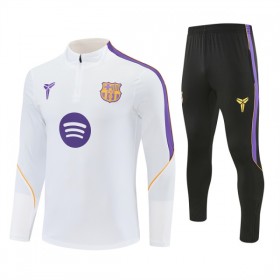 Barcelona Sweat de Treino Branca Zíper 2026-27