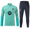 Barcelona Sweat de Treino Verde Zíper 2026-27