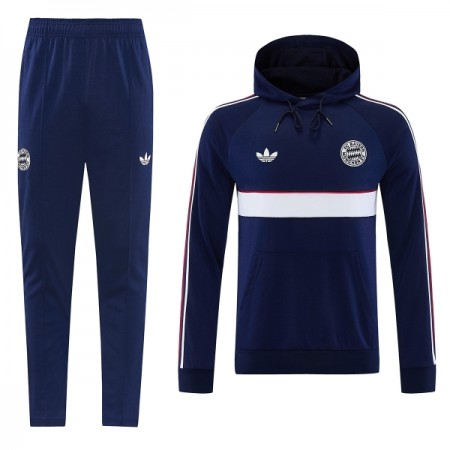 Bayern de Munique Hoodie Sweat de Treino Navy 2026-27 Bayern de Munique Hoodie Sweat de Treino Navy 2026-27