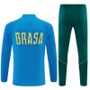 Brasil Sweat de Treino Azul Zíper 2026-27