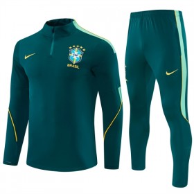 Brasil Sweat de Treino Verde Zíper 2026-27