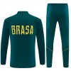 Brasil Sweat de Treino Verde Zíper 2026-27