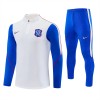Chelsea Sweat de Treino Branca Zíper 2026-27