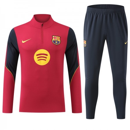 FC Barcelona Sweat de Treino Vermelha Zíper 2026-27 FC Barcelona Sweat de Treino Vermelha Zíper 2026-27