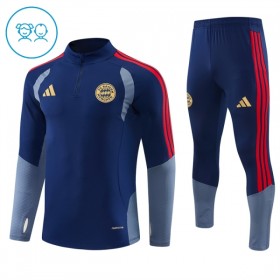 FC Bayern de Munique Criança Sweat de Treino Azul Zíper 2026-27