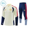 FC Bayern de Munique Criança Sweat de Treino Branca Zíper 2026-27