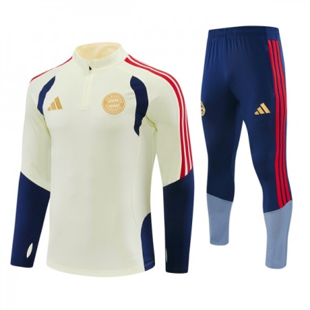 FC Bayern de Munique Sweat de Treino Branca Zíper 2026-27 FC Bayern de Munique Sweat de Treino Branca Zíper 2026-27