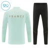 França Criança Sweat de Treino Branca Zíper 2026-27
