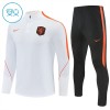 Holanda Criança Sweat de Treino Branca Zíper 2026-27 Holanda Criança Sweat de Treino Branca Zíper 2026-27