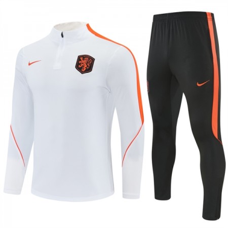 Holanda Sweat de Treino Branca Zíper 2026-27