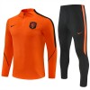 Holanda Sweat de Treino Laranja Zíper 2026-27