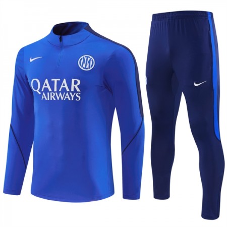 Inter Milan Sweat de Treino Azul Zíper 2026-27