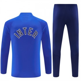 Inter Milan Sweat de Treino Azul Zíper 2026-27