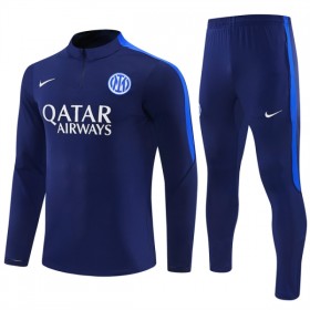 Inter Milan Sweat de Treino Azul Zíper 2026-27