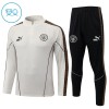 Manchester City Gray Version Criança Sweat de Treino Zíper 2026-27 Manchester City Gray Version Criança Sweat de Treino Zíper 2026-27