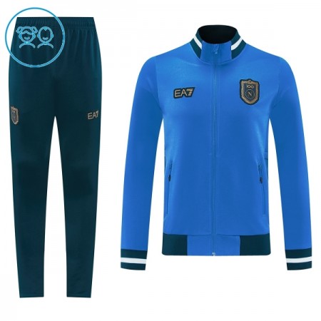 Napoli Criança Casaco de Treino Conjunto Azul 2026-27 Napoli Criança Casaco de Treino Conjunto Azul 2026-27