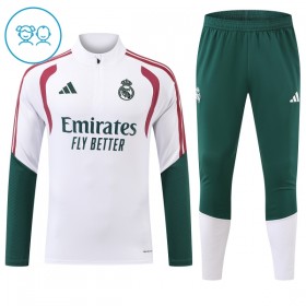 Real Madrid Criança Sweat de Treino Branca Zíper 2026-27