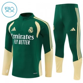 Real Madrid Criança Sweat de Treino Verde Zíper 2026-27