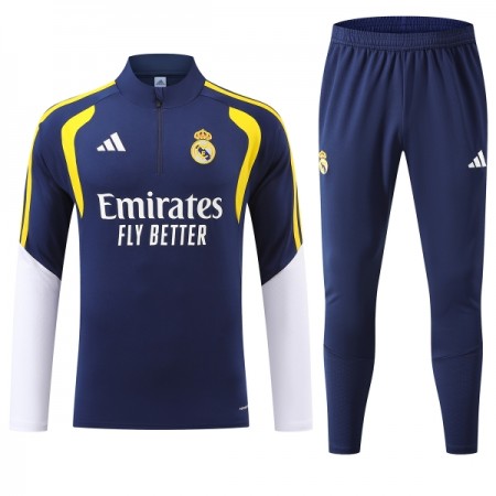 Real Madrid Sweat de Treino Azul Zíper 2026-27