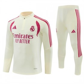 Real Madrid Sweat de Treino Branca Zíper 2026-27
