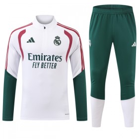 Real Madrid Sweat de Treino Branca Zíper 2026-27