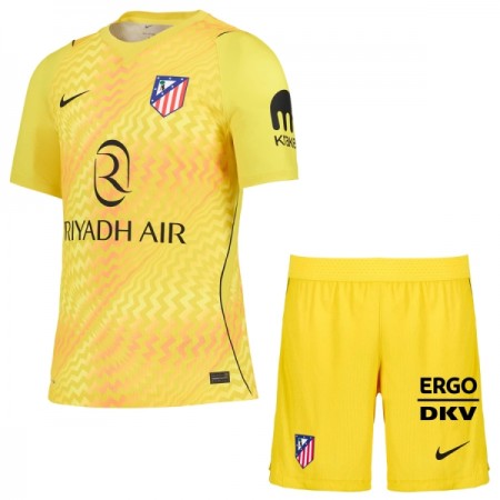 Camisolas Atlético Madrid Guarda Redes Criança Amarela 2026-27 Manga Curta Camisolas Atlético Madrid Guarda Redes Criança Amarela 2026-27 Manga Curta