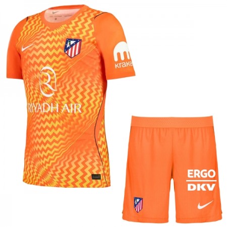 Camisolas Atlético Madrid Guarda Redes Criança Laranja 2026-27 Manga Curta Camisolas Atlético Madrid Guarda Redes Criança Laranja 2026-27 Manga Curta