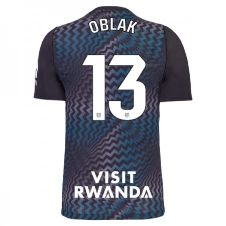 Camisolas Atlético Madrid Oblak 13 Guarda Redes Preta 2026-27 Manga Curta Camisolas Atlético Madrid Oblak 13 Guarda Redes Preta 2026-27 Manga Curta