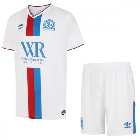 Camisolas Blackburn Rovers Criança 2º Equipamento Alternativa 2026-27 Manga Curta
