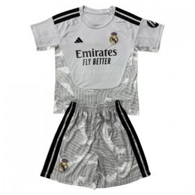Camisolas Real Madrid Gray Version Guarda Redes Criança 2026-27 Manga Curta
