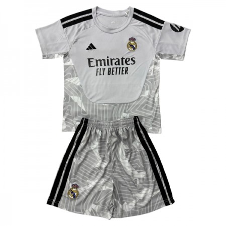 Camisolas Real Madrid Gray Version Guarda Redes Criança 2026-27 Manga Curta Camisolas Real Madrid Gray Version Guarda Redes Criança 2026-27 Manga Curta