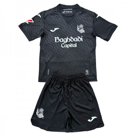 Camisolas Real Sociedad Criança 2º Equipamento Alternativa 2026-27 Manga Curta