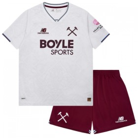 Camisolas West Ham United Criança 2º Equipamento Alternativa 2026-27 Manga Curta