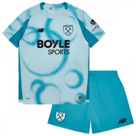 Camisolas West Ham United Criança 3º Equipamento 2026-27 Manga Curta