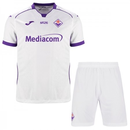 Camisolas AC Fiorentina Criança 2º Equipamento Alternativa 2026-27 Manga Curta