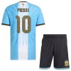 Camisolas Argentina Messi Farewell Anniversary Criança 2026-27 Manga Curta