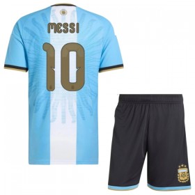 Camisolas Argentina Messi Farewell Anniversary Criança 2026-27 Manga Curta