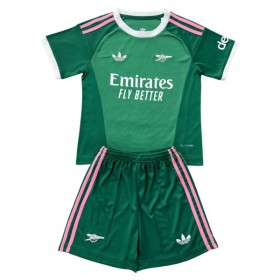Camisolas Arsenal Guarda Redes Criança Verde 2026-27 Manga Curta