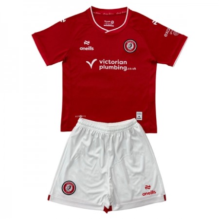 Camisolas Bristol City Criança 1º Equipamento Principal 2026-27 Manga Curta
