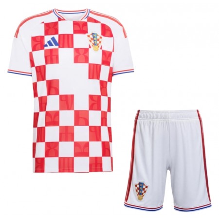 Camisolas Croácia Criança 1º Equipamento Principal 2026-27 Manga Curta Camisolas Croácia Criança 1º Equipamento Principal 2026-27 Manga Curta