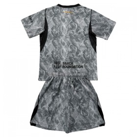 Camisolas FC Barcelona Guarda Redes Criança 2º Equipamento Alternativa 2026-27 Manga Curta
