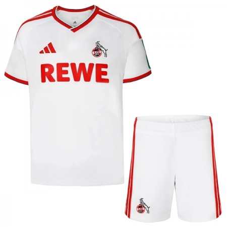 Camisolas FC Köln Criança 1º Equipamento Principal 2026-27 Manga Curta