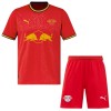 Camisolas RB Leipzig Criança 2º Equipamento Alternativa 2026-27 Manga Curta