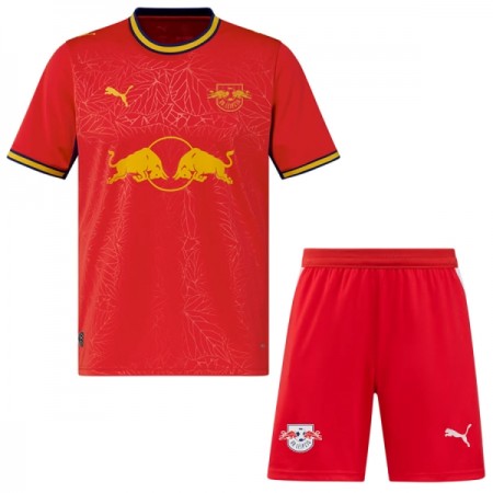 Camisolas RB Leipzig Criança 2º Equipamento Alternativa 2026-27 Manga Curta