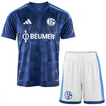 Camisolas Schalke 04 Criança 1º Equipamento Principal 2026-27 Manga Curta