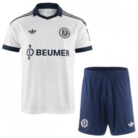 Camisolas Schalke 04 Criança 2º Equipamento Alternativa 2026-27 Manga Curta