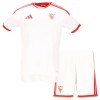 Camisolas Sevilla FC Criança 1º Equipamento Principal 2026-27 Manga Curta