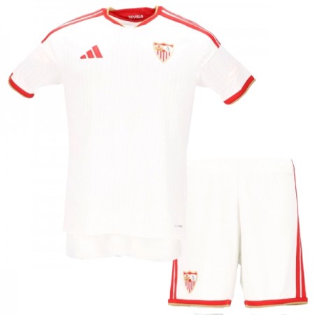 Camisolas Sevilla FC Criança 1º Equipamento Principal 2026-27 Manga Curta